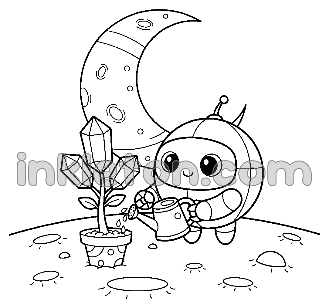 Robot's Martian Garden