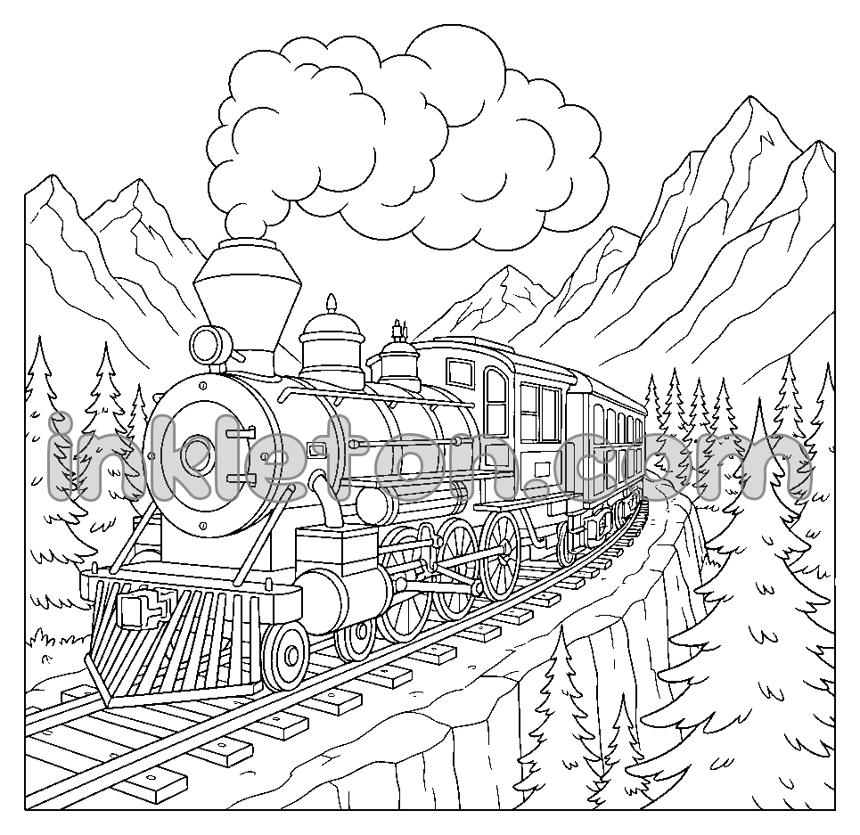 Steam Engine Mountain Journey