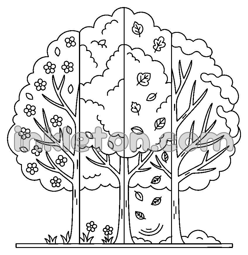 De fire årstiders tre