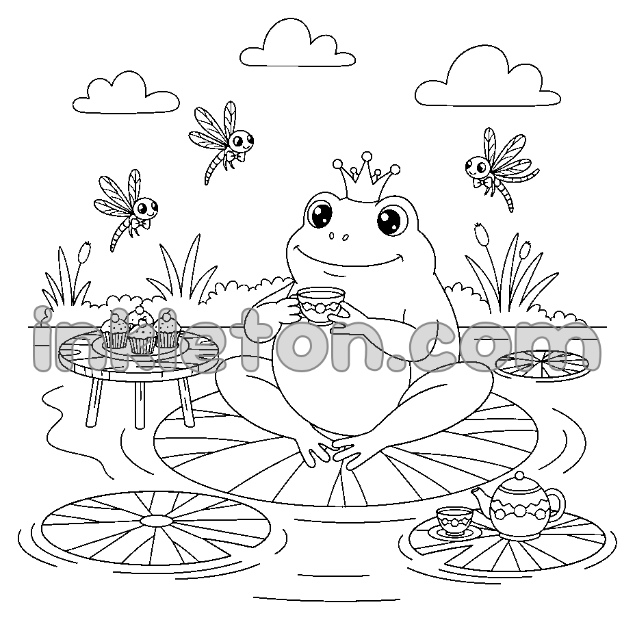 The Frog Prince's Tea Party
