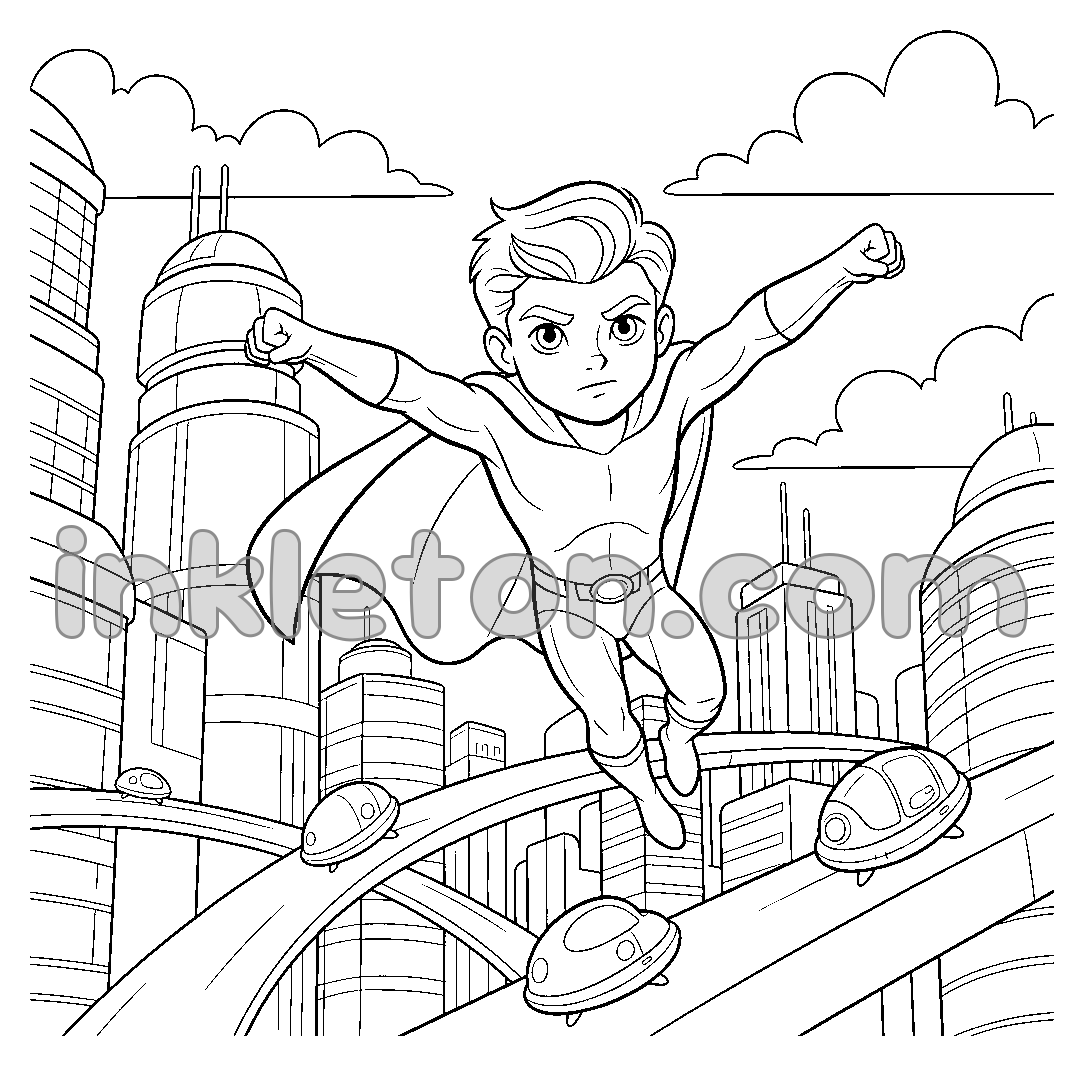 Sky Guardian Over the City