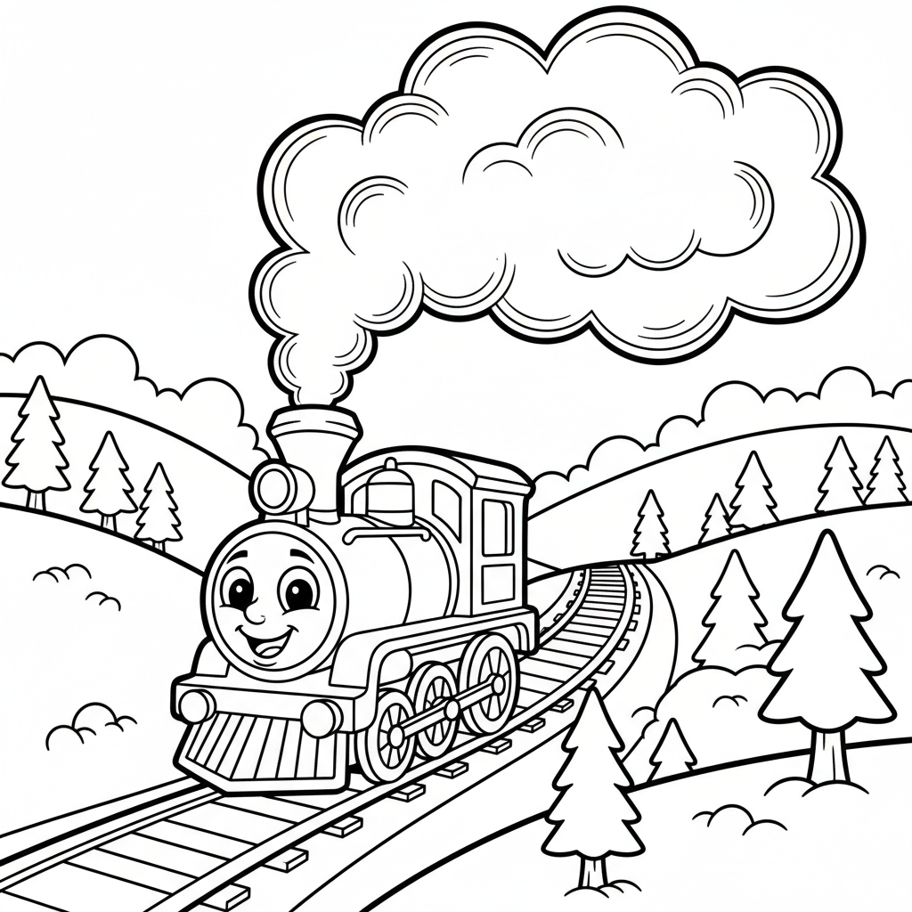 Happy Little Steam Engine