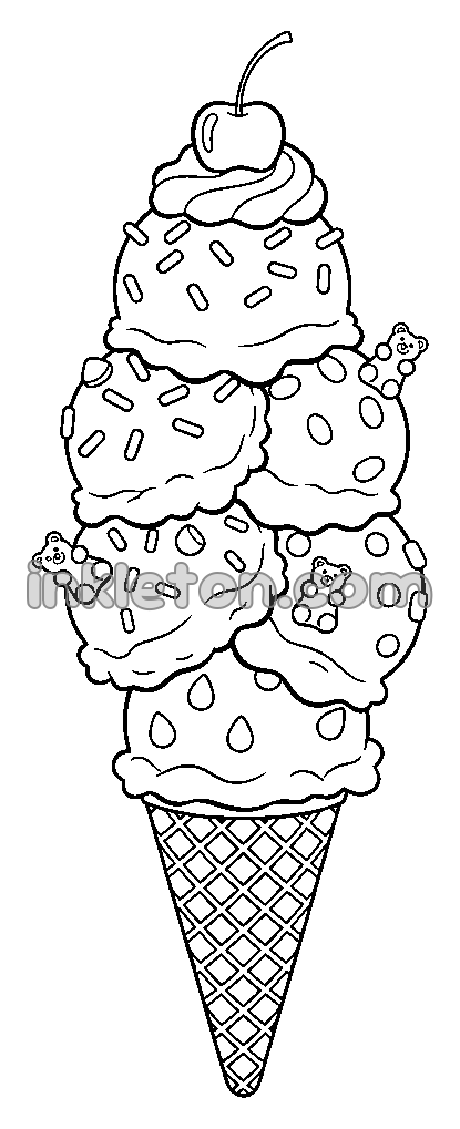 The Giant Ice Cream Mountain