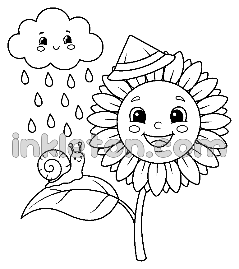 Rainy Day Garden Friends