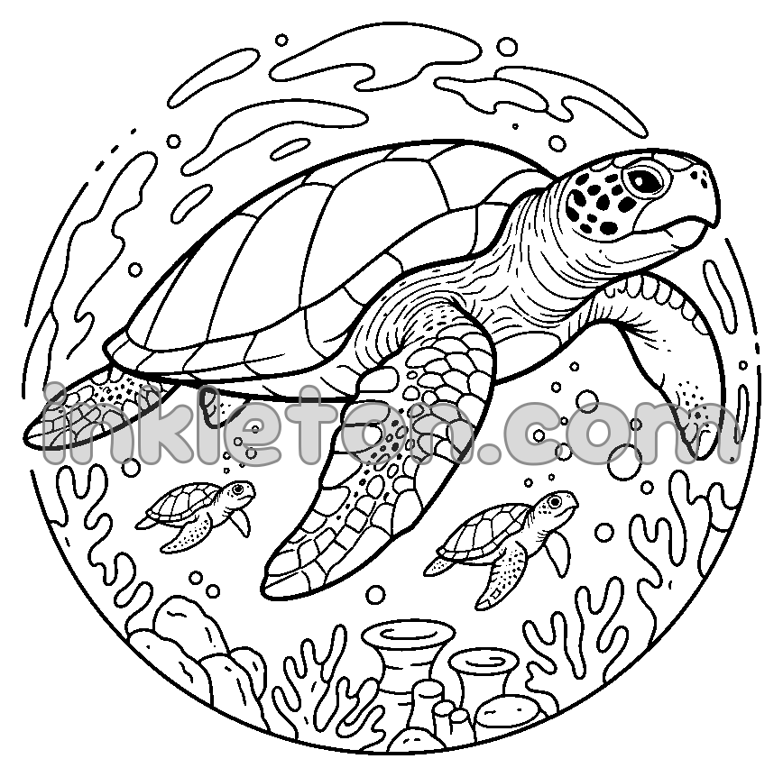 Sea Turtle Reef Patrol