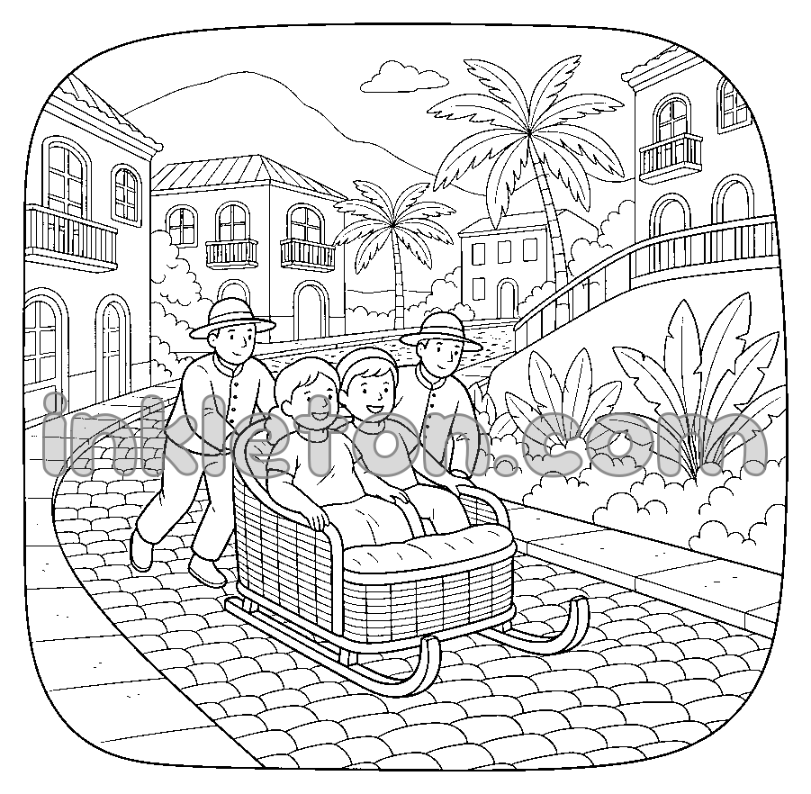 The Wicker Sled Ride of Funchal