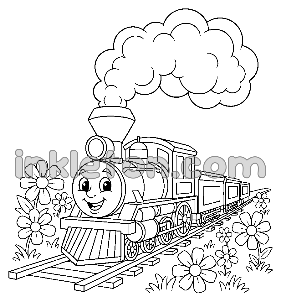 The Happy Steam Engine