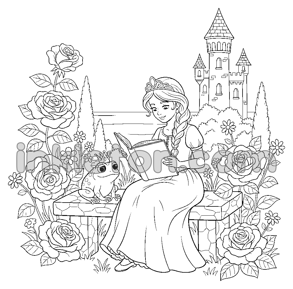The Princess and Her Frog Friend