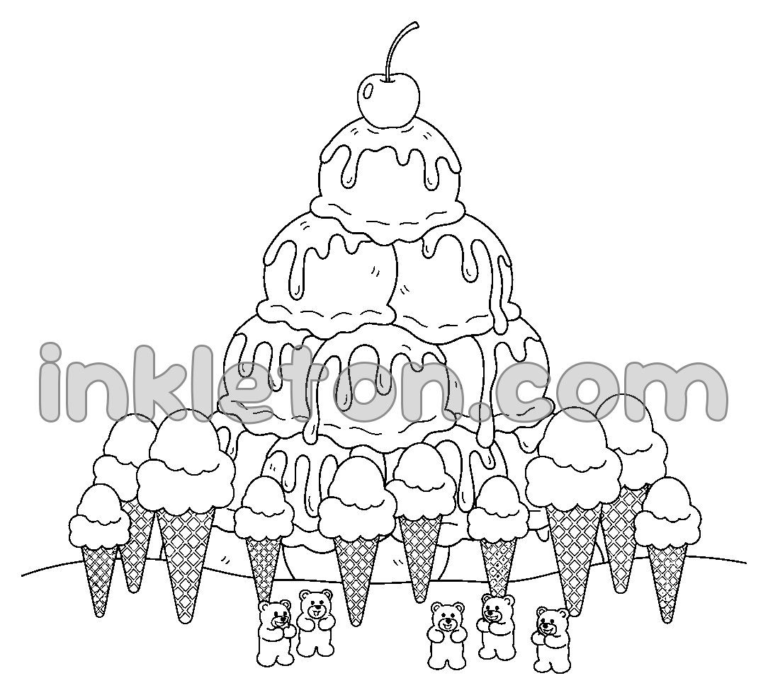 A Grande Montanha de Gelados