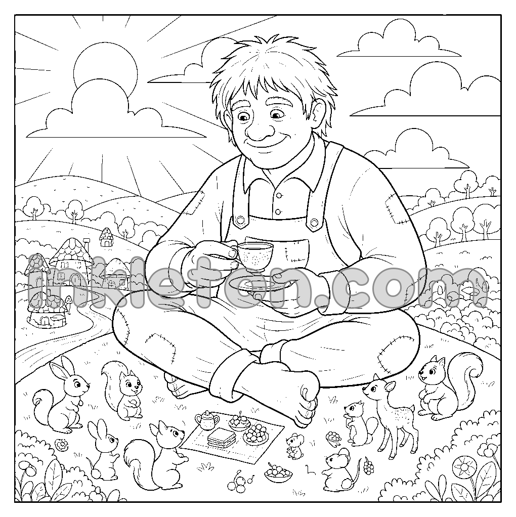 The Friendly Giant's Tea Party