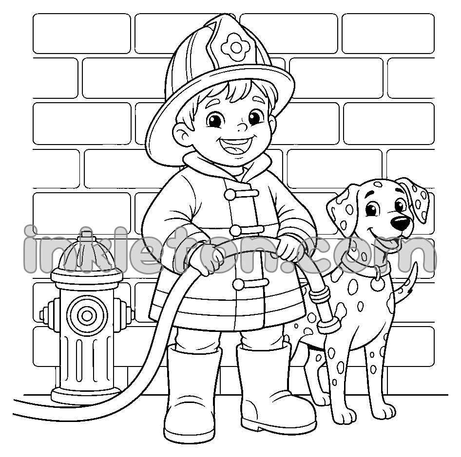 Junior Firefighter and the Spotted Pup