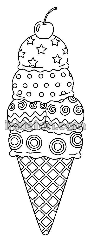 De Mega Sprinkles ijstoren