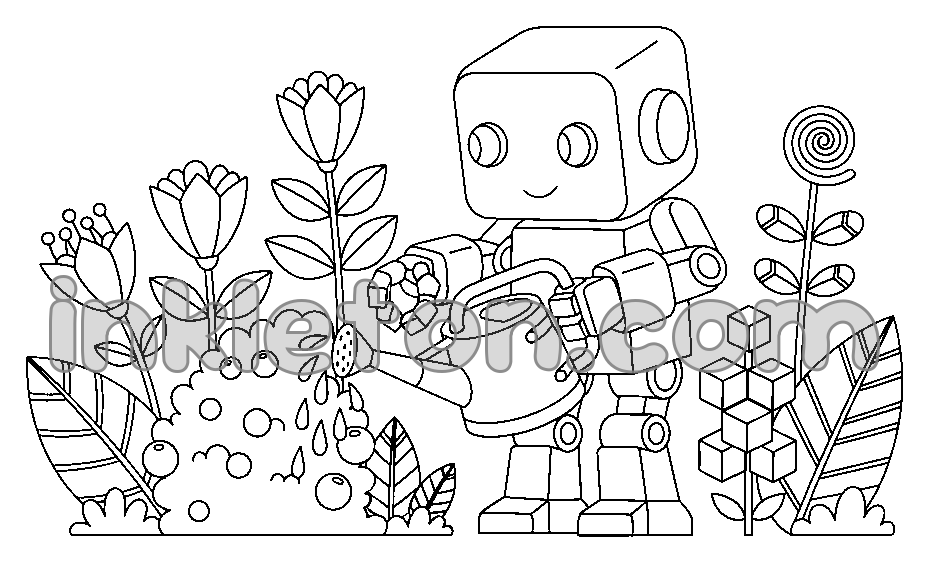 The Friendly Robot Gardener