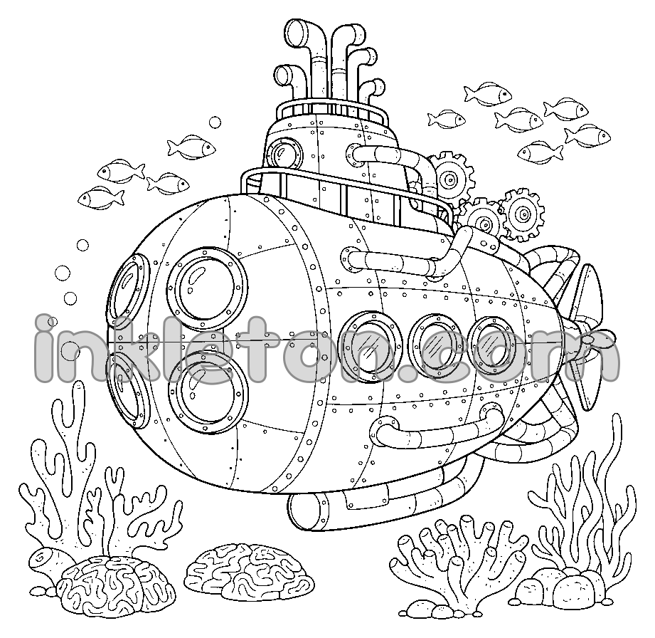 The Steampunk Submarine