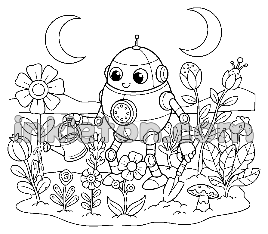 The Friendly Robot Gardener