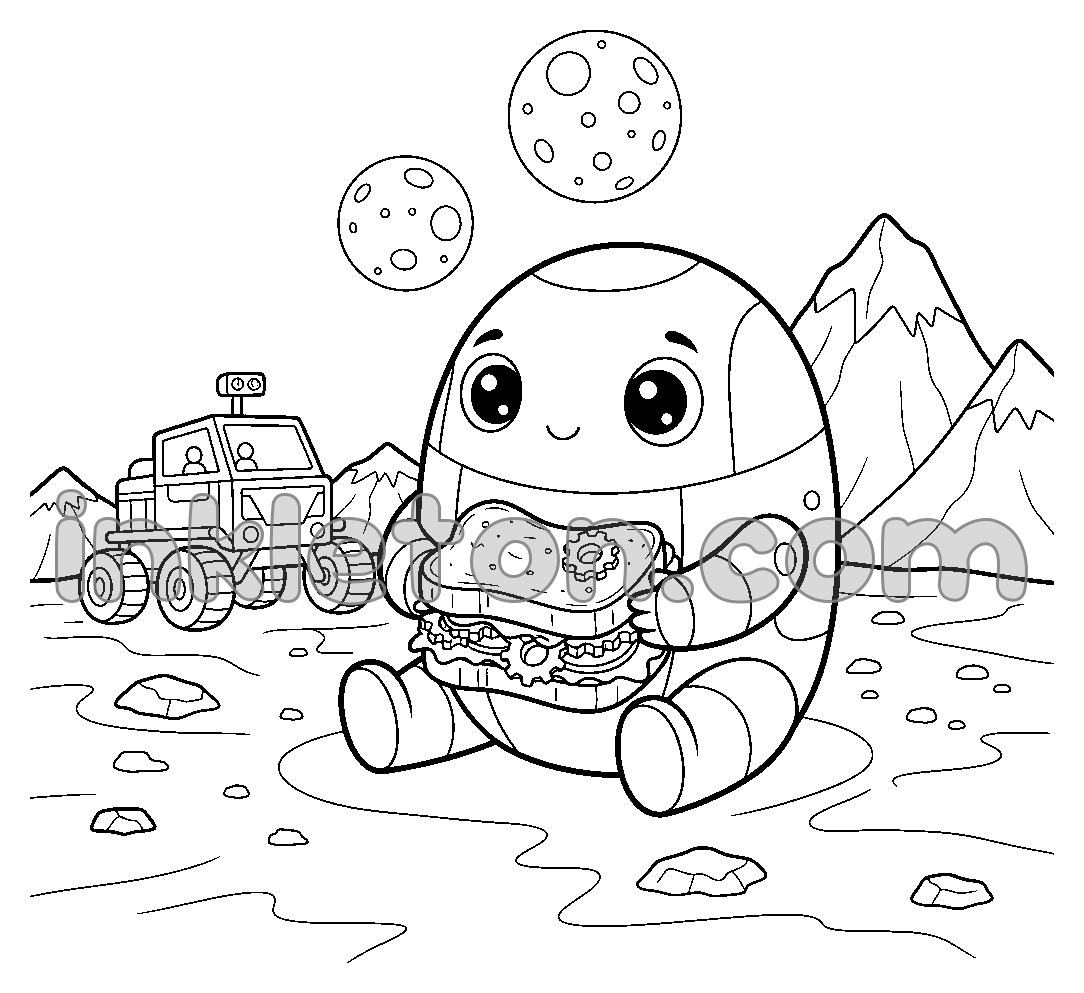Robot Picnic on Mars