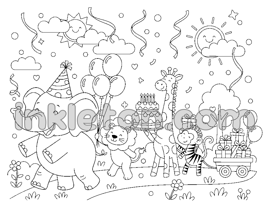 Birthday Party Parade