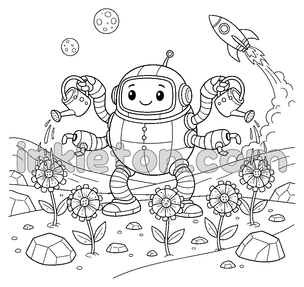 Robot Gardener on Mars