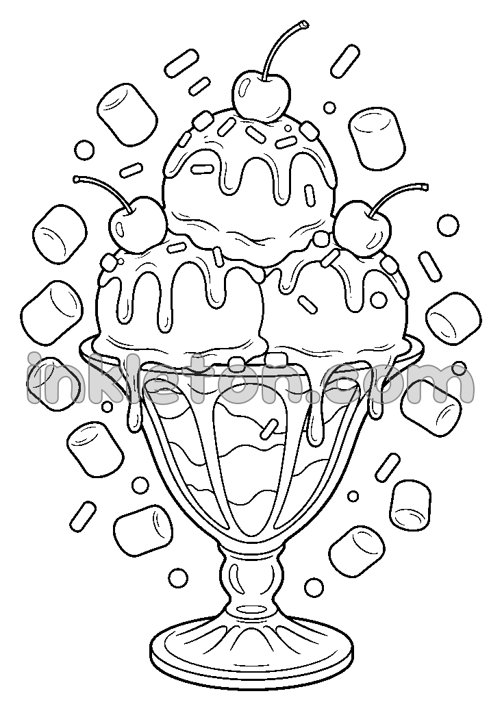 The Giant Sundae Mountain