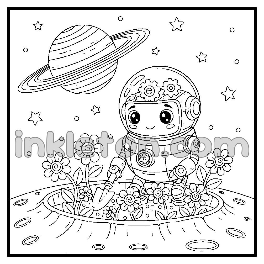 Galactic Garden Robot