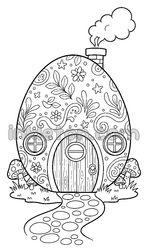 Das skurrile Eierhäuschen