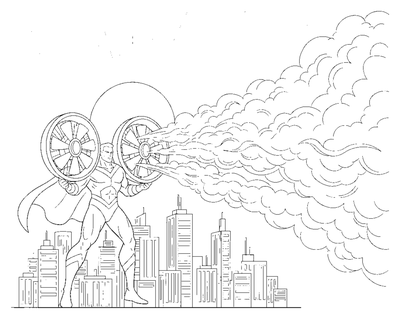 The Smog Eraser coloring page to print