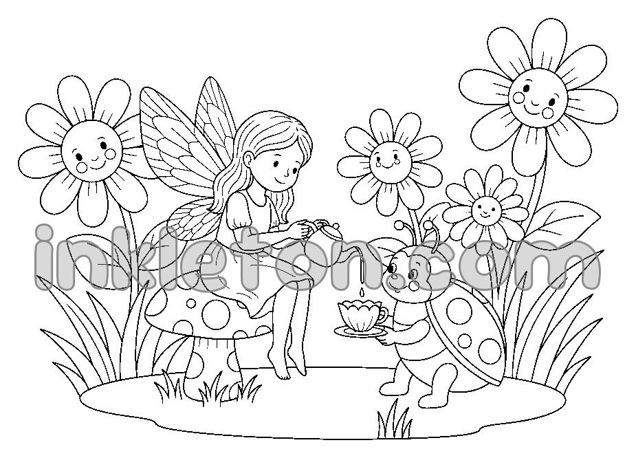 Garden Fairy Tea Party