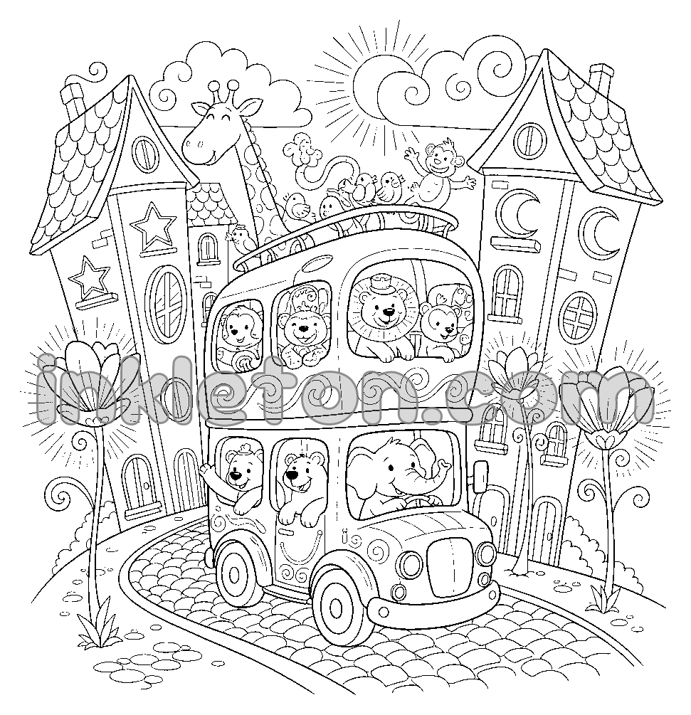 The Whimsical City Bus