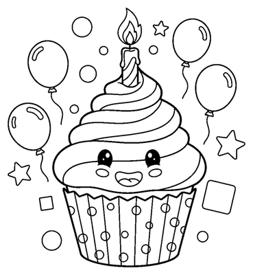 The Giant Birthday Cupcake