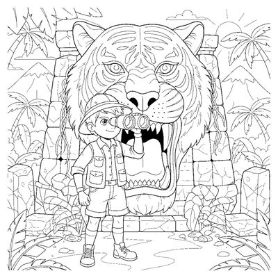 Der verborgene Tempel des Dschungelforschers