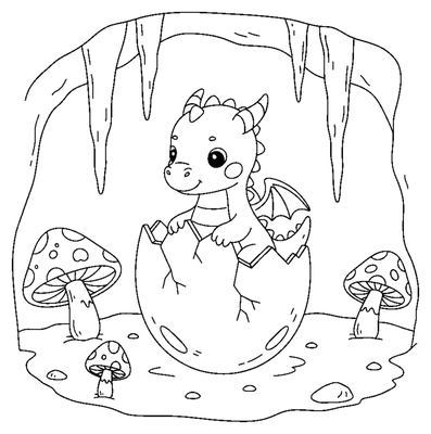 Kristallilohikäärmeen poikanen