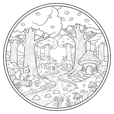 Autumn Forest Friends