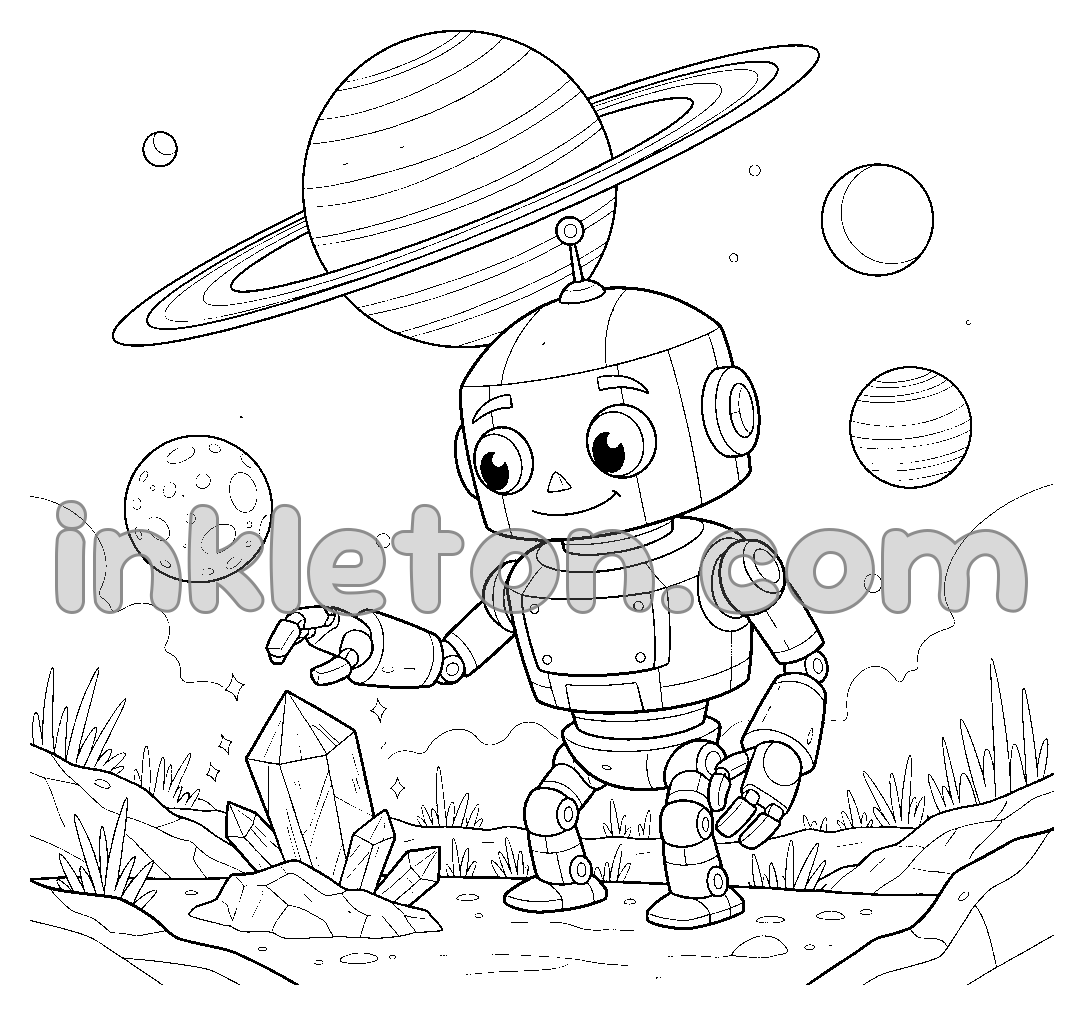 Robot Explorer on Mars
