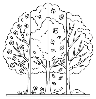 De fire årstiders tre