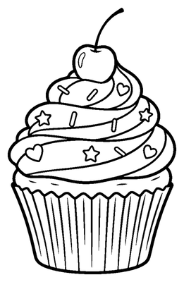 The Super Sprinkles Cupcake