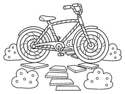 Page de coloriage Lollipop Lane Cruiser à imprimer