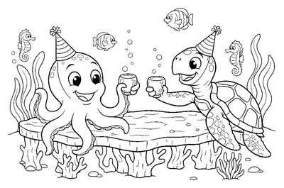 Underwater Tea Party