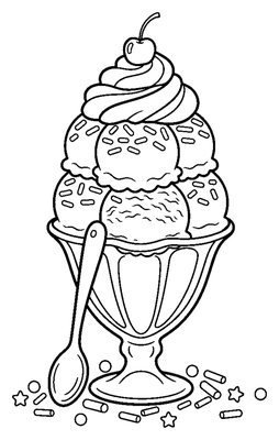 The Towering Ice Cream Mountain