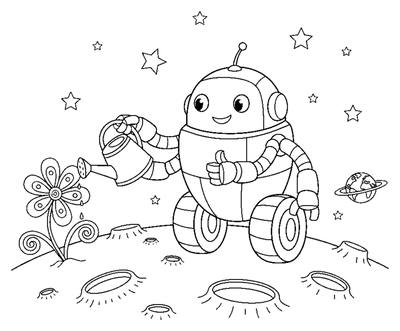 Robot Gardener on Mars