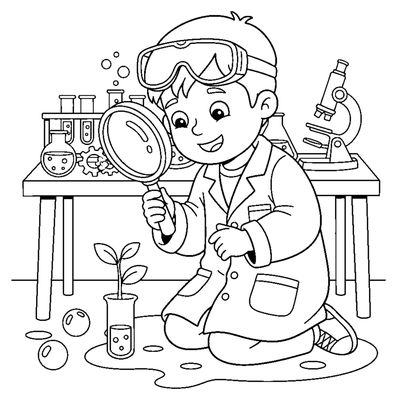 Das Gartenlabor des kleinen Wissenschaftlers