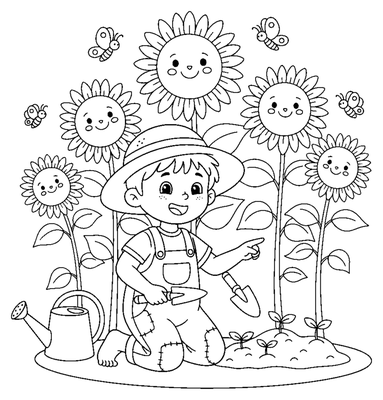 Little Gardener's Sunny Patch