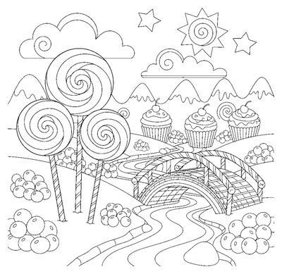 The Magical Candy Forest