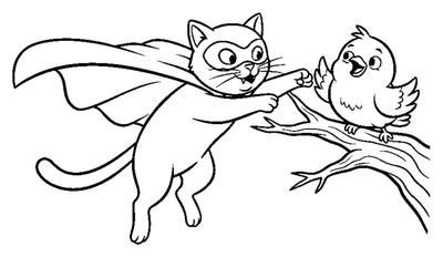 Super Kitty to the Rescue