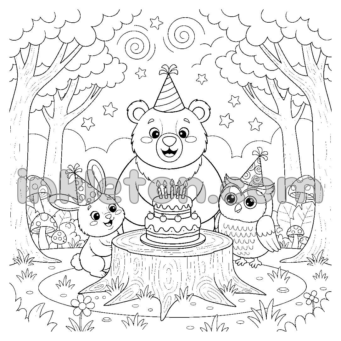 Forest Animal Birthday Bash