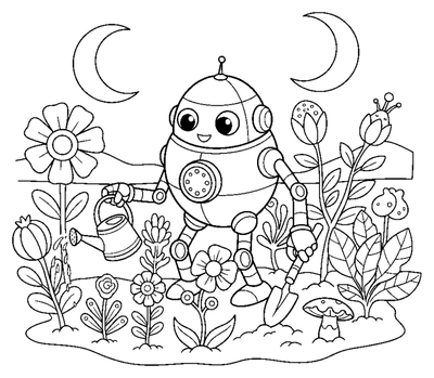 The Friendly Robot Gardener
