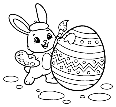 A művész nyuszi remekműve