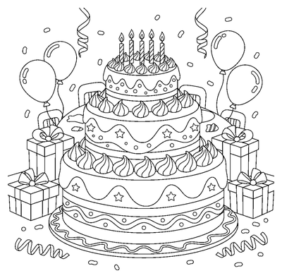 De ultieme verjaardagstaart