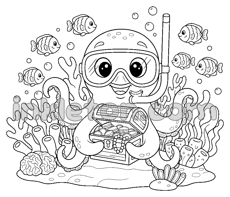 Deep Sea Explorer blekksprut