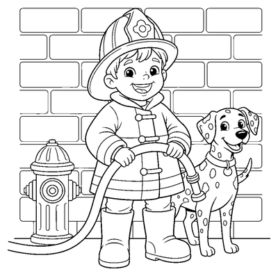 Junior Firefighter and the Spotted Pup