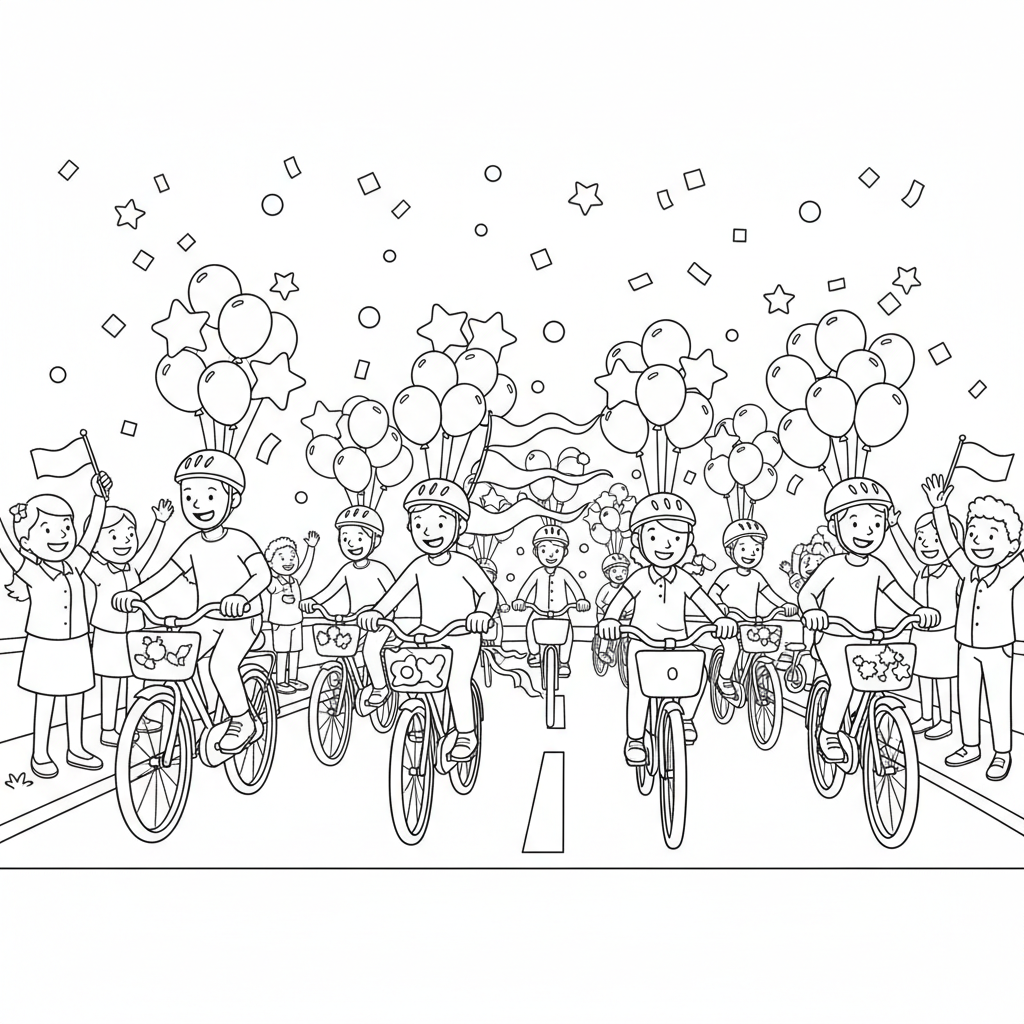 Desfile del Día Mundial de la Bicicleta
